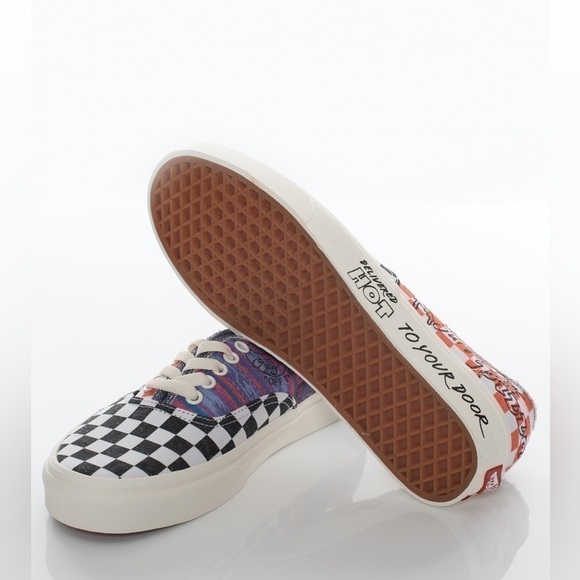 NWT & Box Vans X Stranger Things Authentic Multi/Marshmallow 5 Men 6.5 Women - Picture 4 of 16